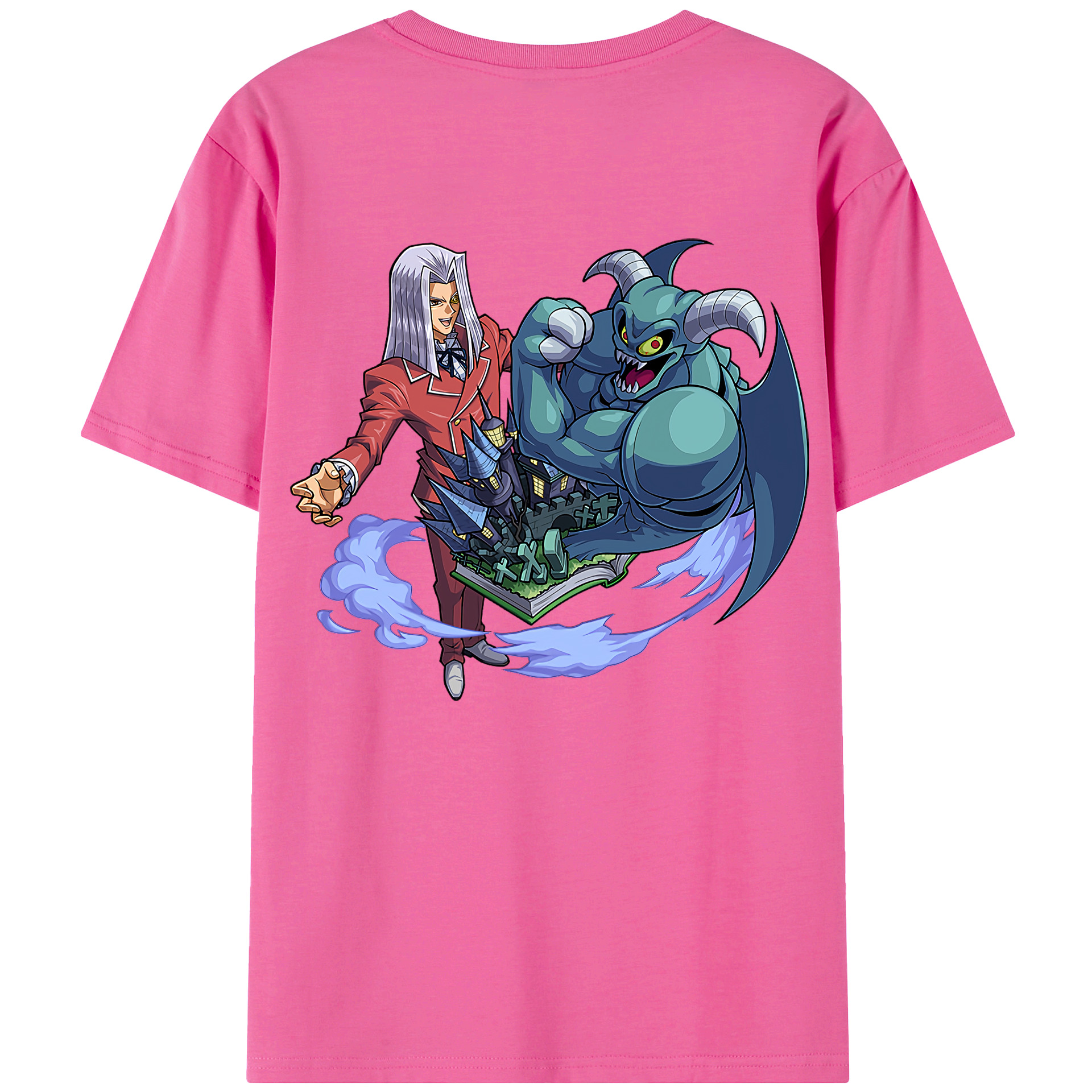 （画像用） 遊☆戯☆王 Yu-Gi-Oh! レディース半袖Tシャツ(バックプリント)